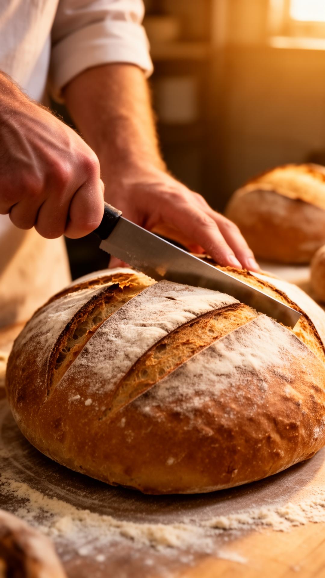 Scoring bread